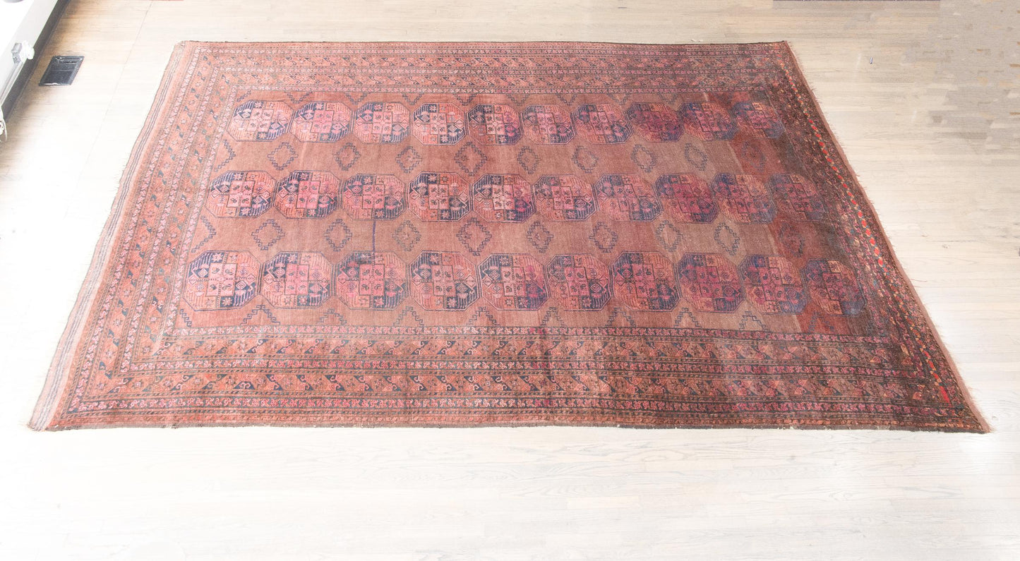 Early 20th Century Afghani Bashir Rug For Sale