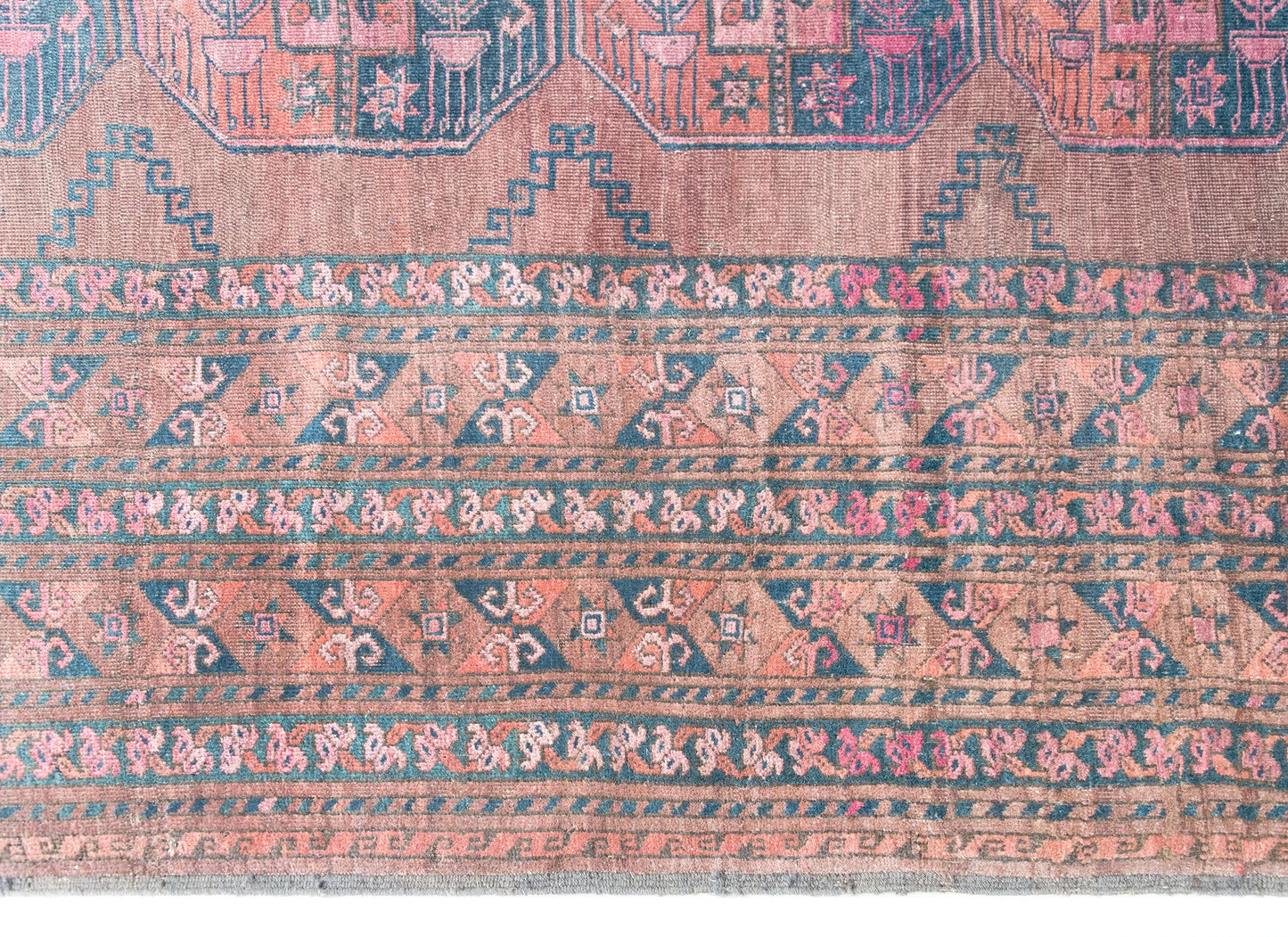 Early 20th Century Afghani Bashir Rug For Sale