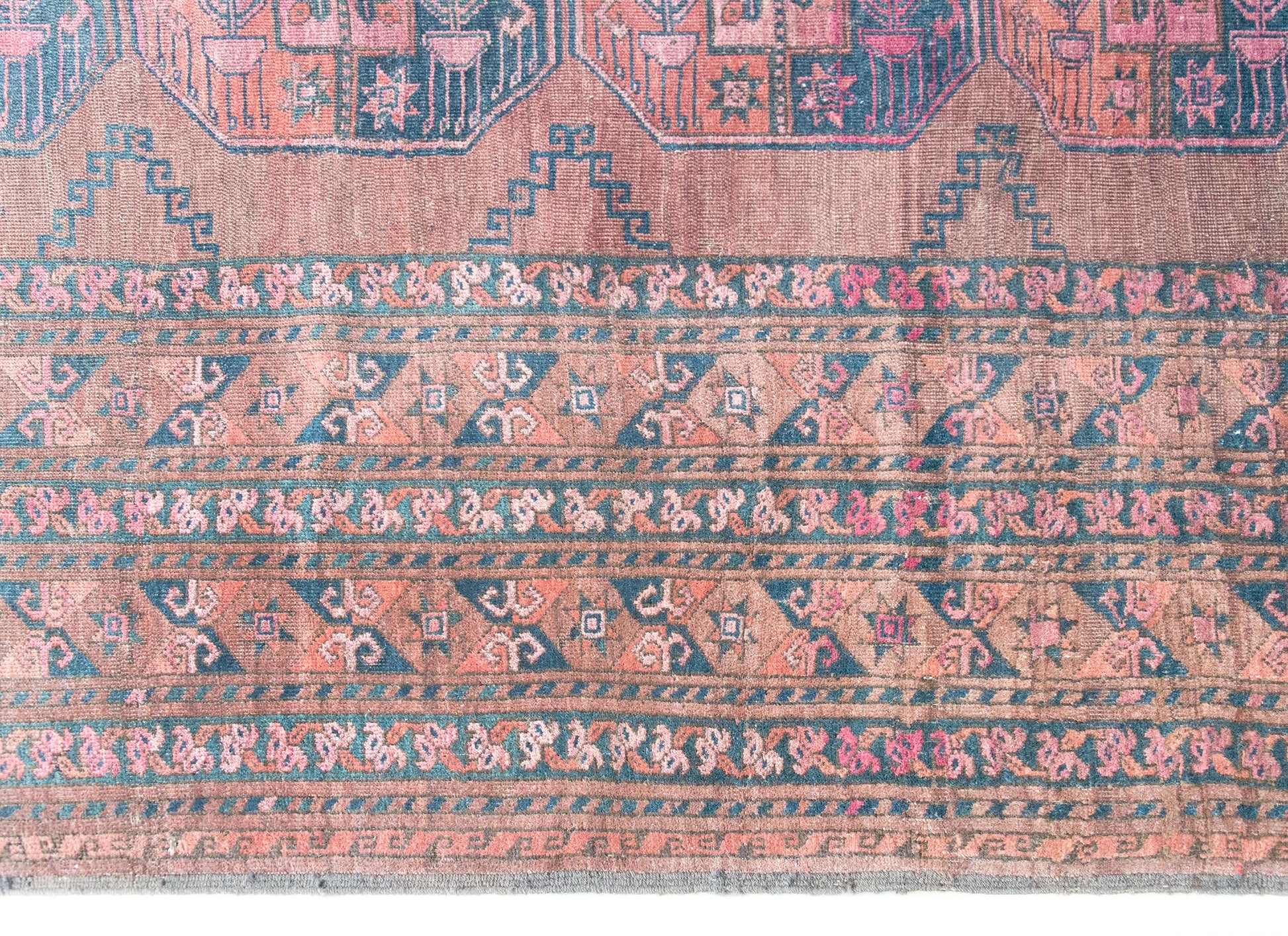 Early 20th Century Afghani Bashir Rug For Sale