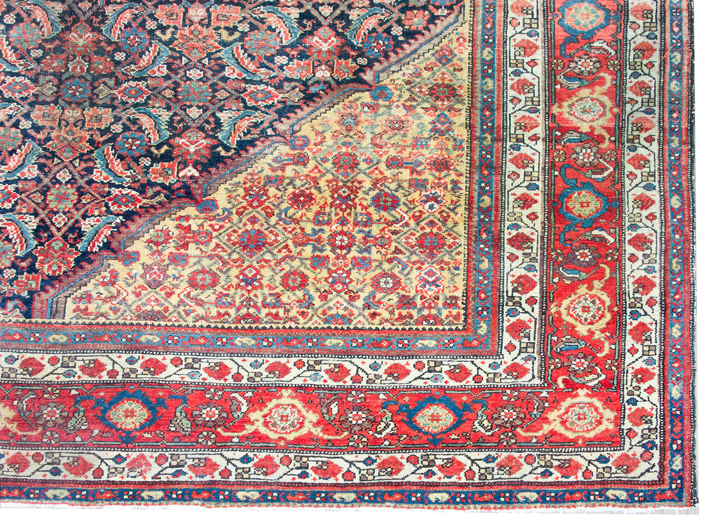 Early 20th Century Persian Malayer Rug For Sale