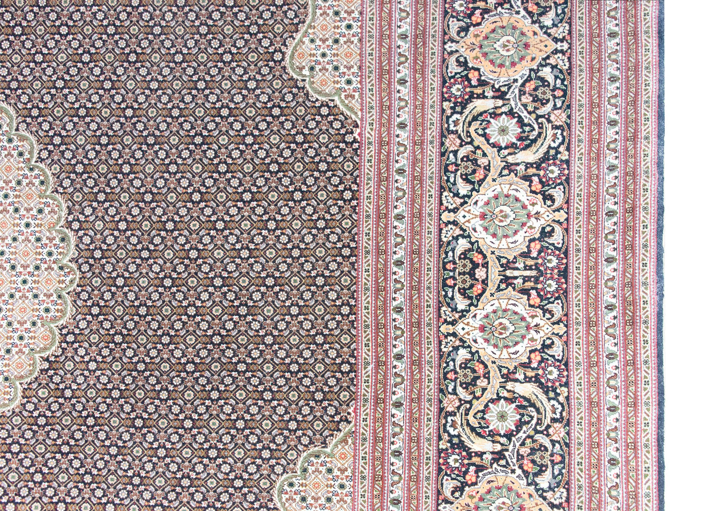 Vintage Persian Tabriz Rug For Sale