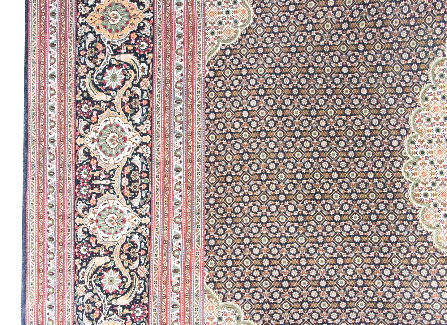 Vintage Persian Tabriz Rug For Sale