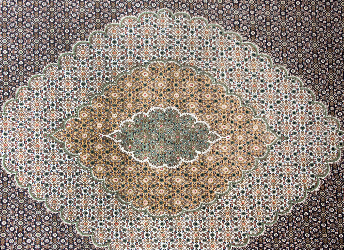 Vintage Persian Tabriz Rug For Sale