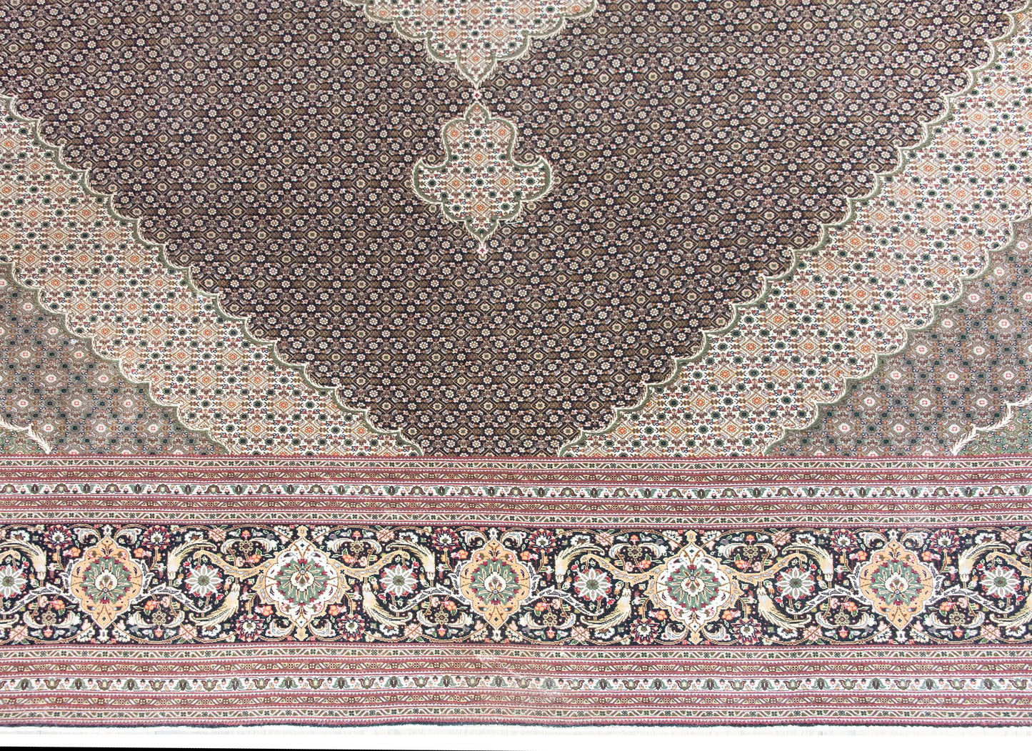 Vintage Persian Tabriz Rug For Sale