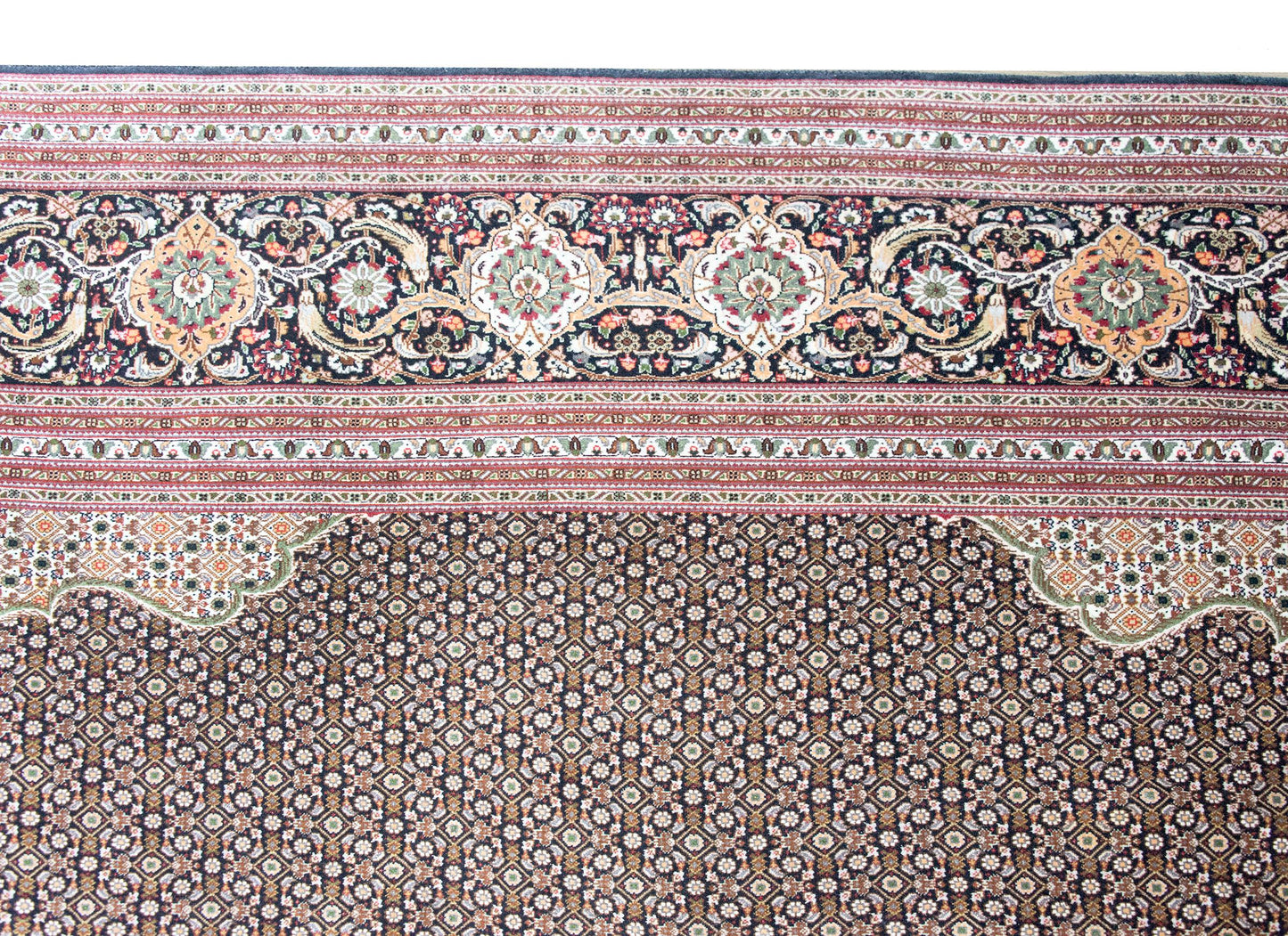 Vintage Persian Tabriz Rug For Sale