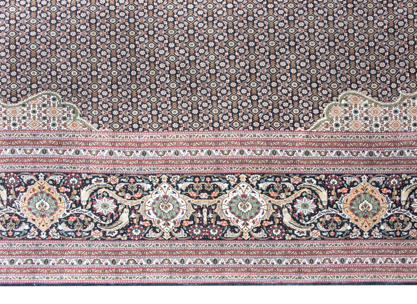 Vintage Persian Tabriz Rug For Sale