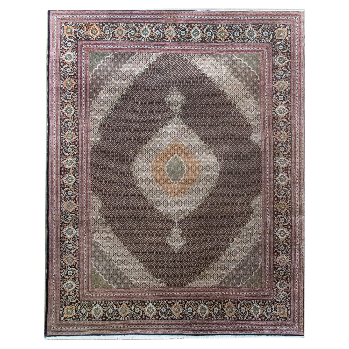 Vintage Persian Tabriz Rug For Sale