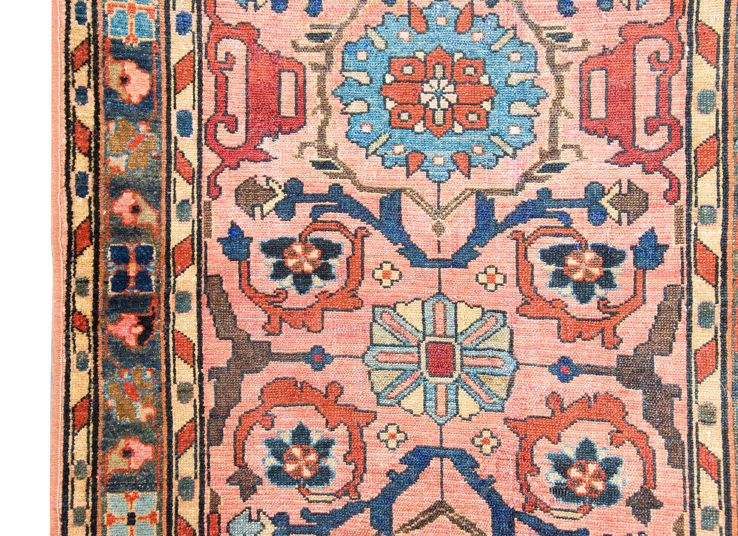 Early 20th Century Persian Lilihan Rug For Sale