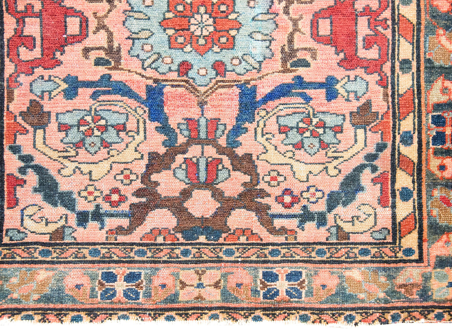 Early 20th Century Persian Lilihan Rug For Sale