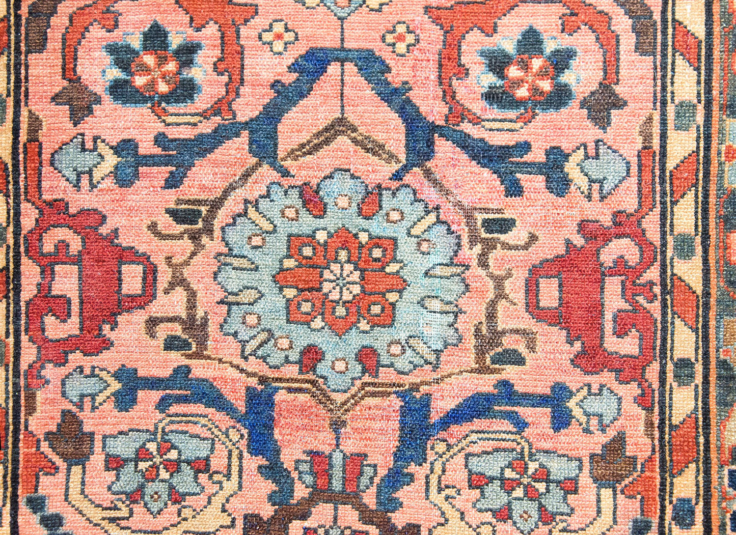 Early 20th Century Persian Lilihan Rug For Sale