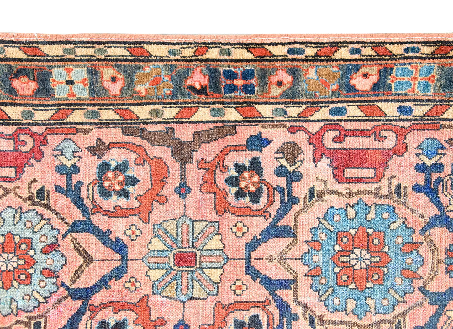 Early 20th Century Persian Lilihan Rug For Sale