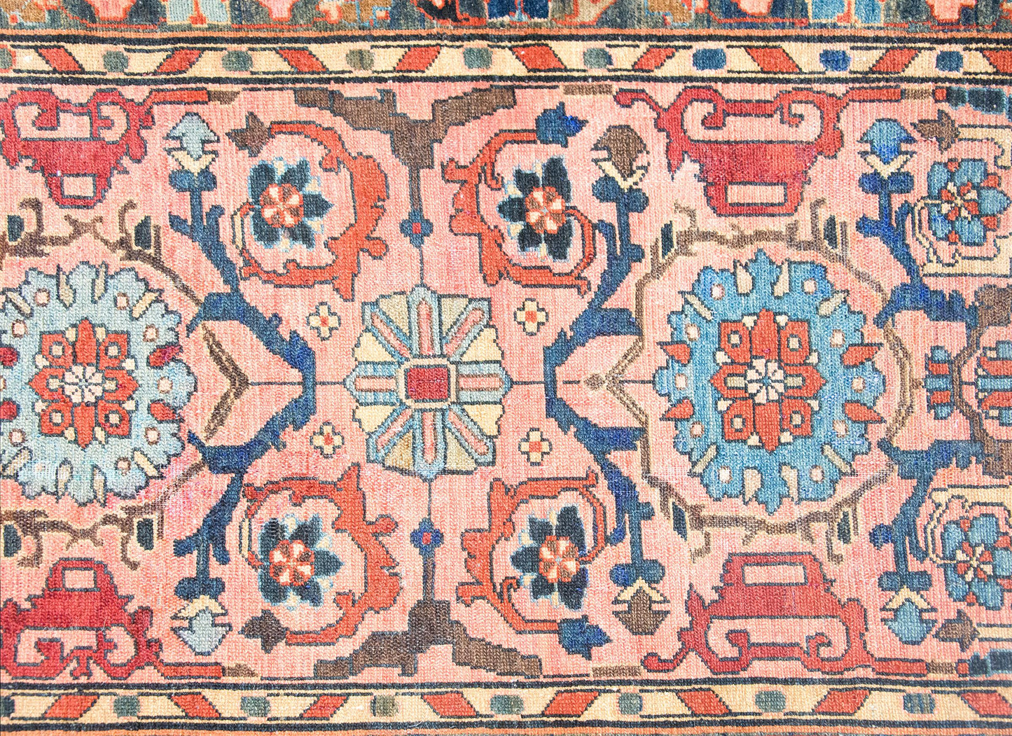Early 20th Century Persian Lilihan Rug For Sale