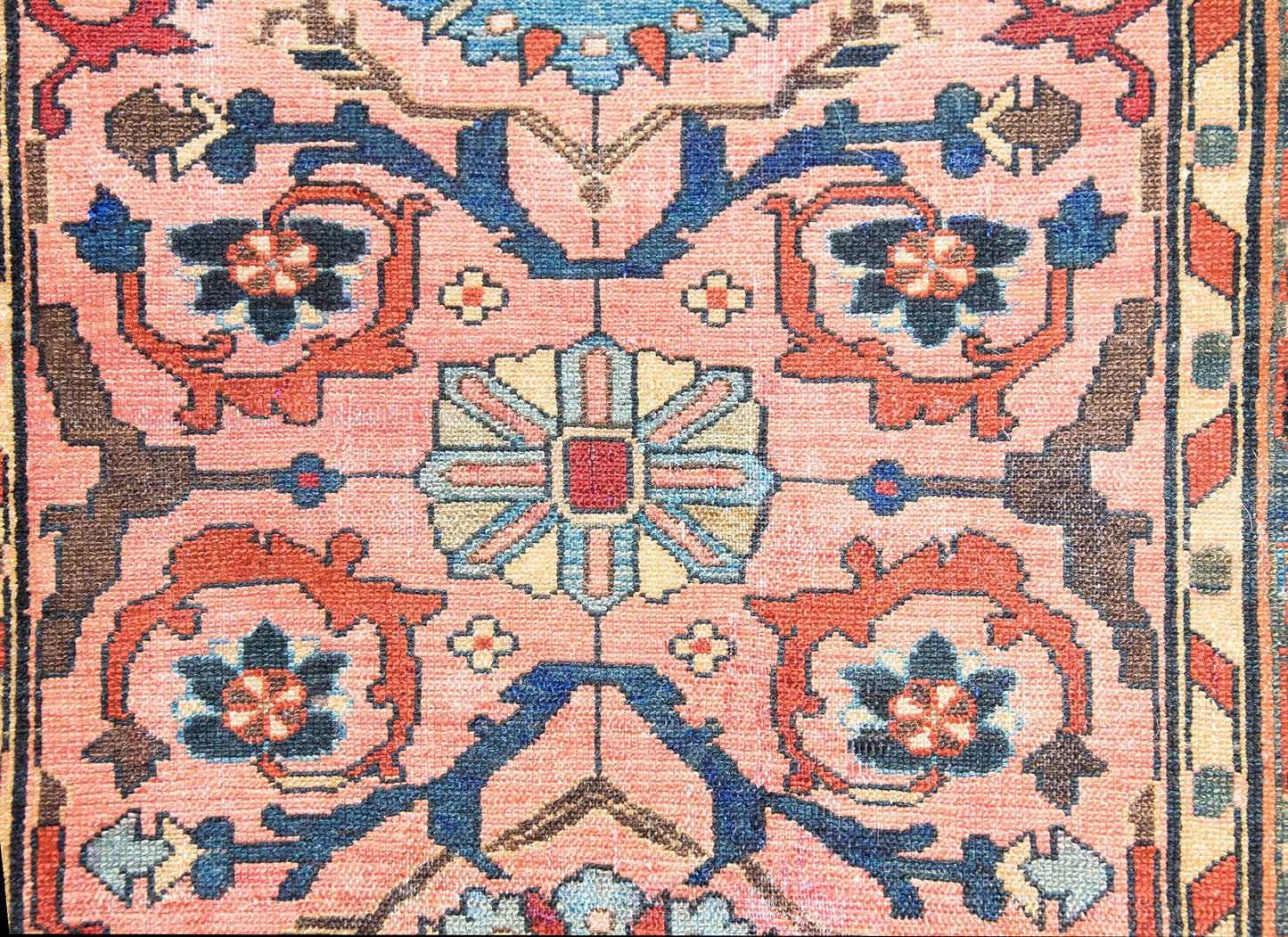 Early 20th Century Persian Lilihan Rug For Sale