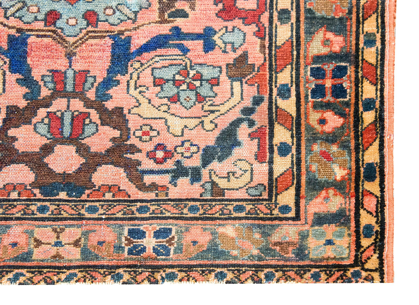 Early 20th Century Persian Lilihan Rug For Sale