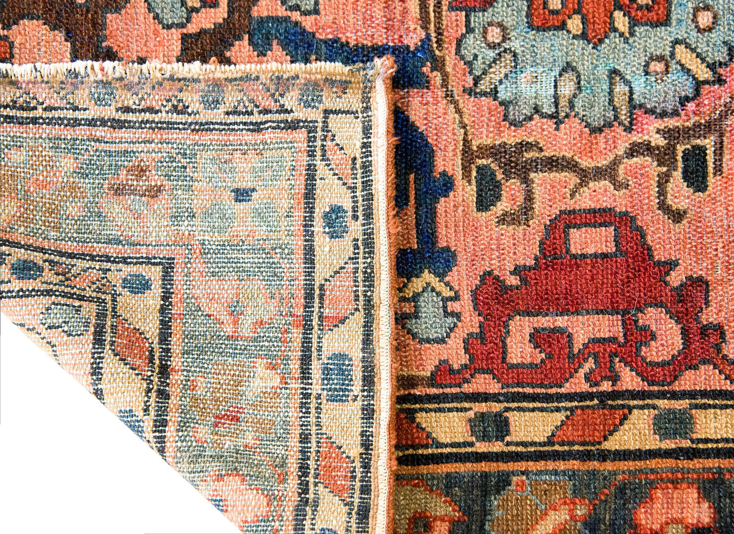 Early 20th Century Persian Lilihan Rug For Sale