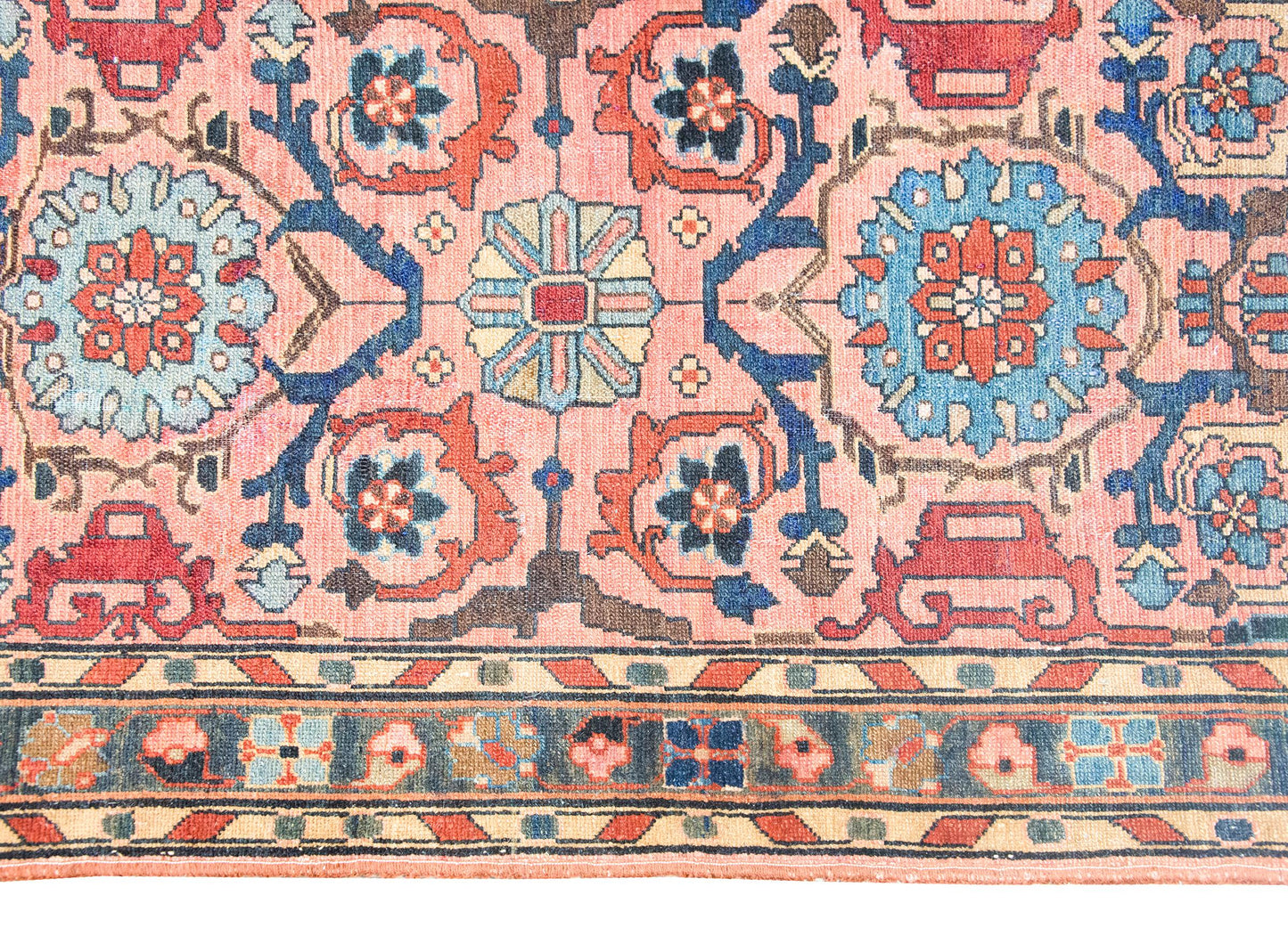 Early 20th Century Persian Lilihan Rug For Sale