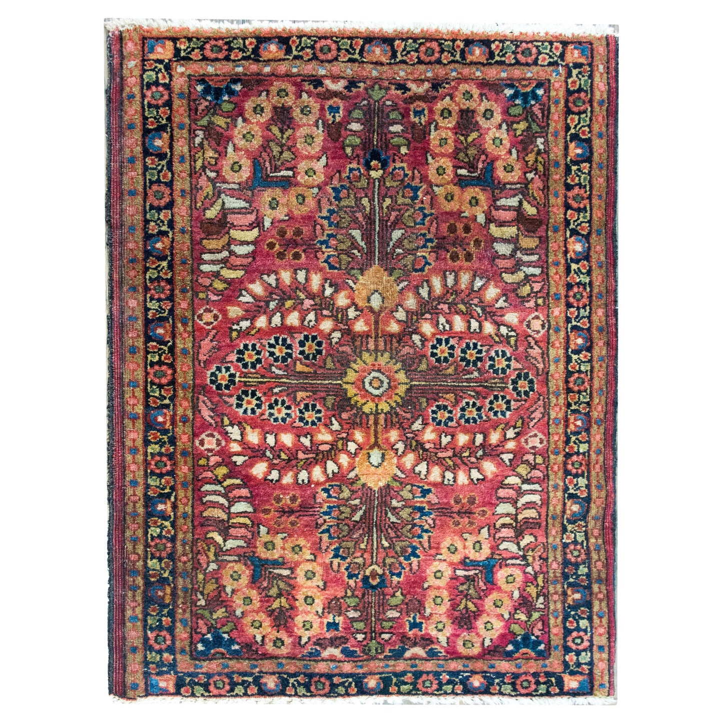 Early 20th Century Persian Sarouk Rug For Sale
