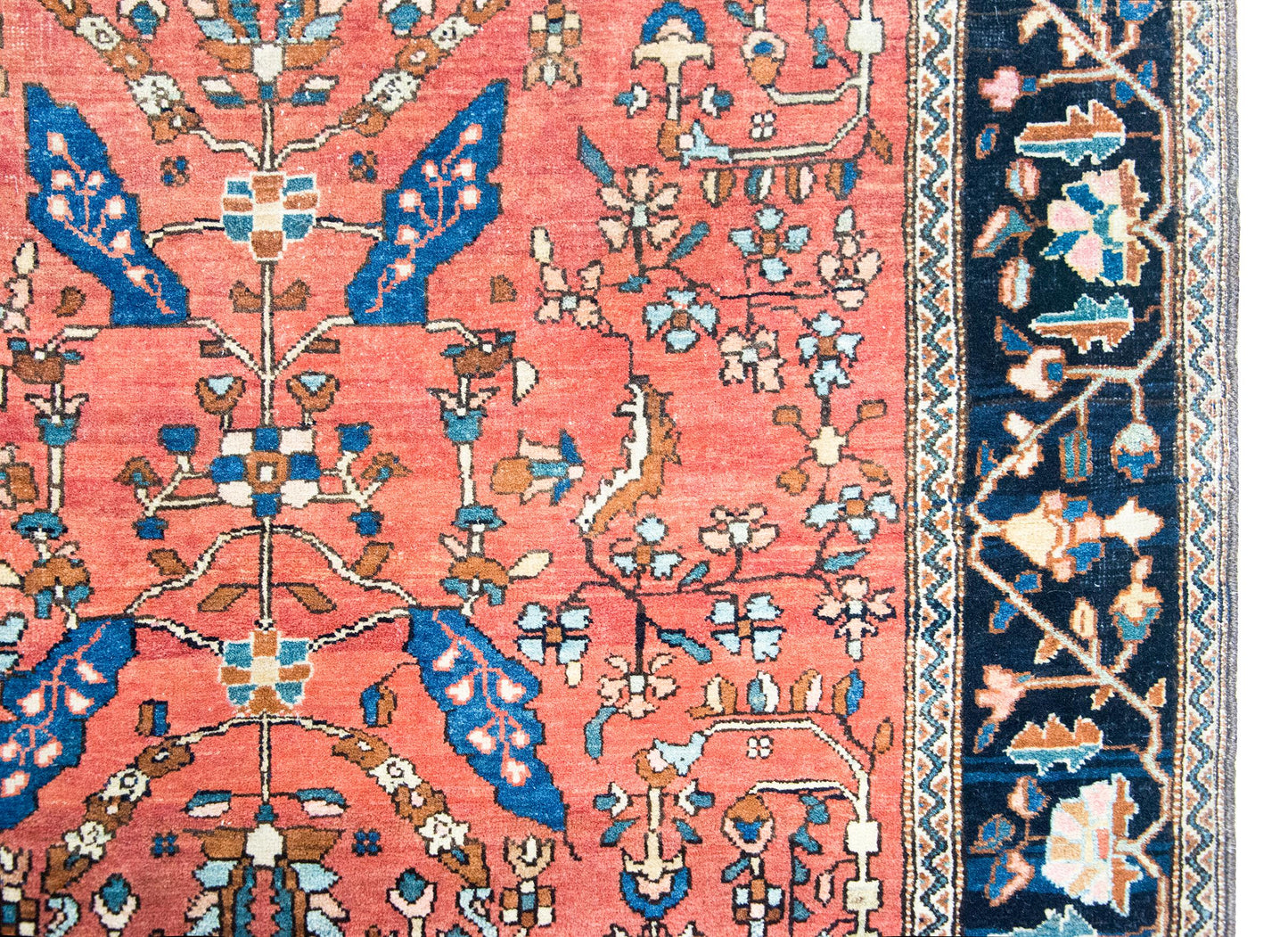 Early 20th Century Persian Sarouk Farahan Rug For Sale
