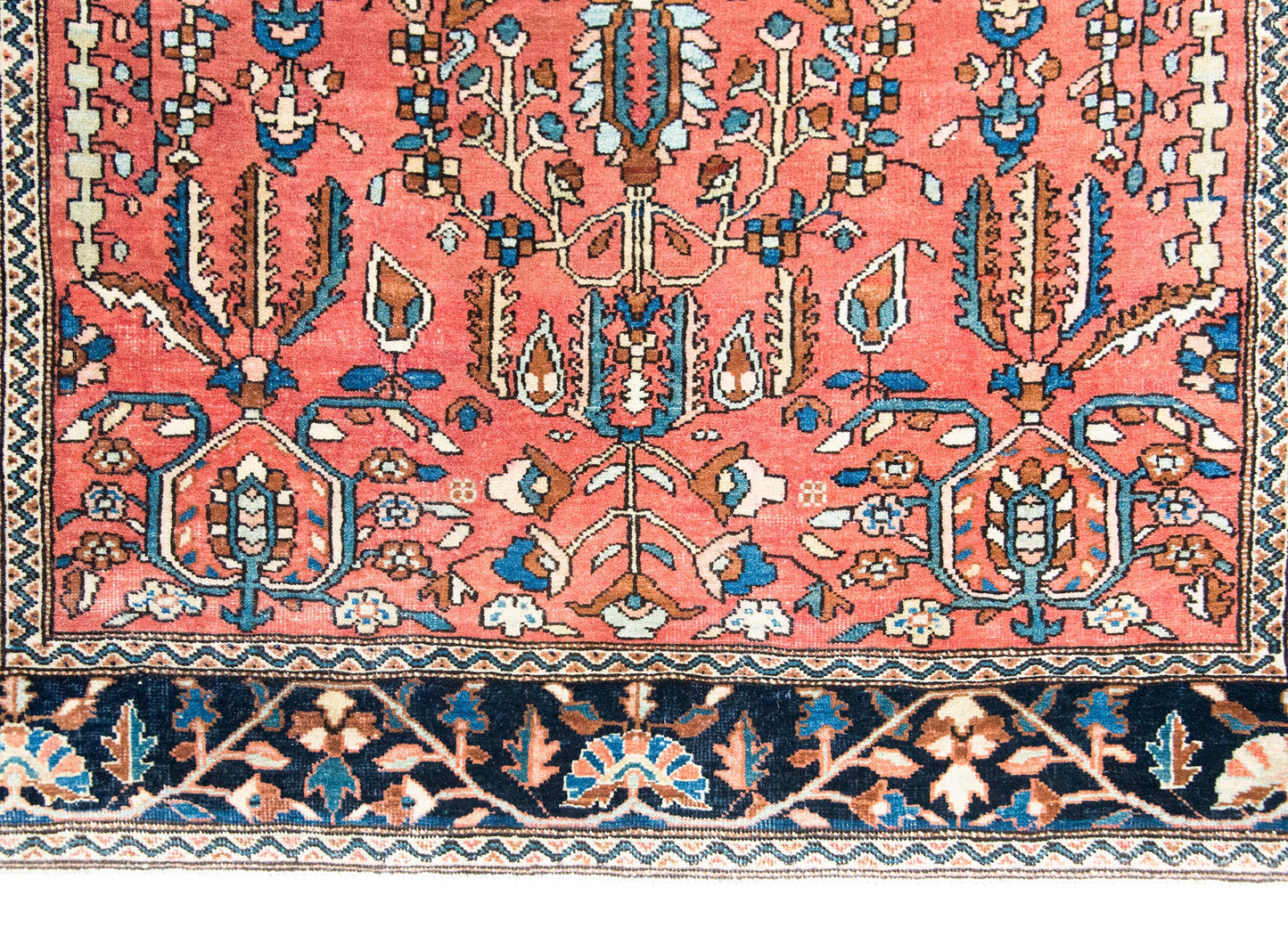 Early 20th Century Persian Sarouk Farahan Rug For Sale