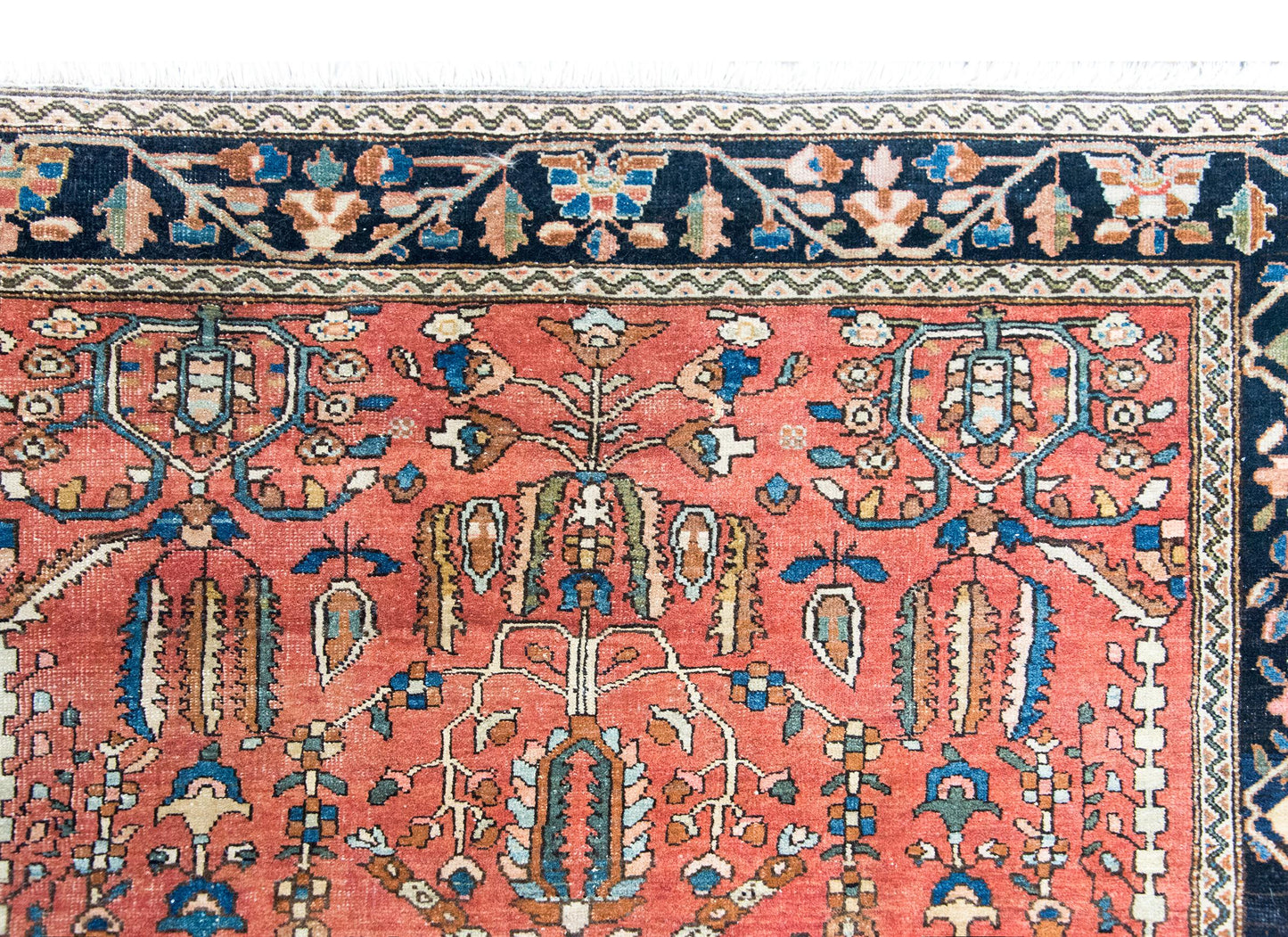 Early 20th Century Persian Sarouk Farahan Rug For Sale