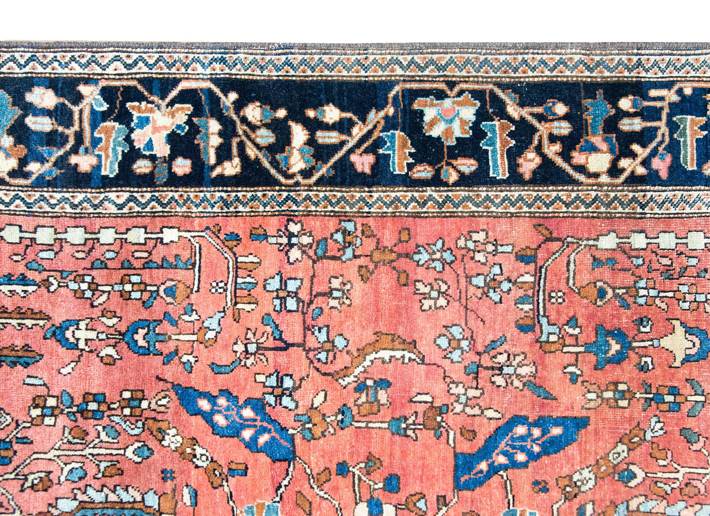 Early 20th Century Persian Sarouk Farahan Rug For Sale