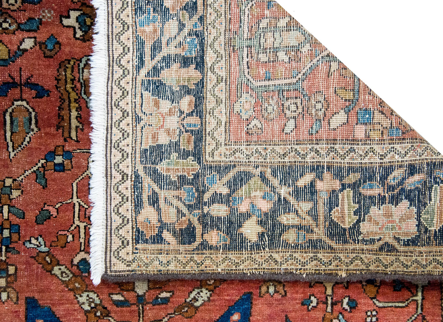 Early 20th Century Persian Sarouk Farahan Rug For Sale