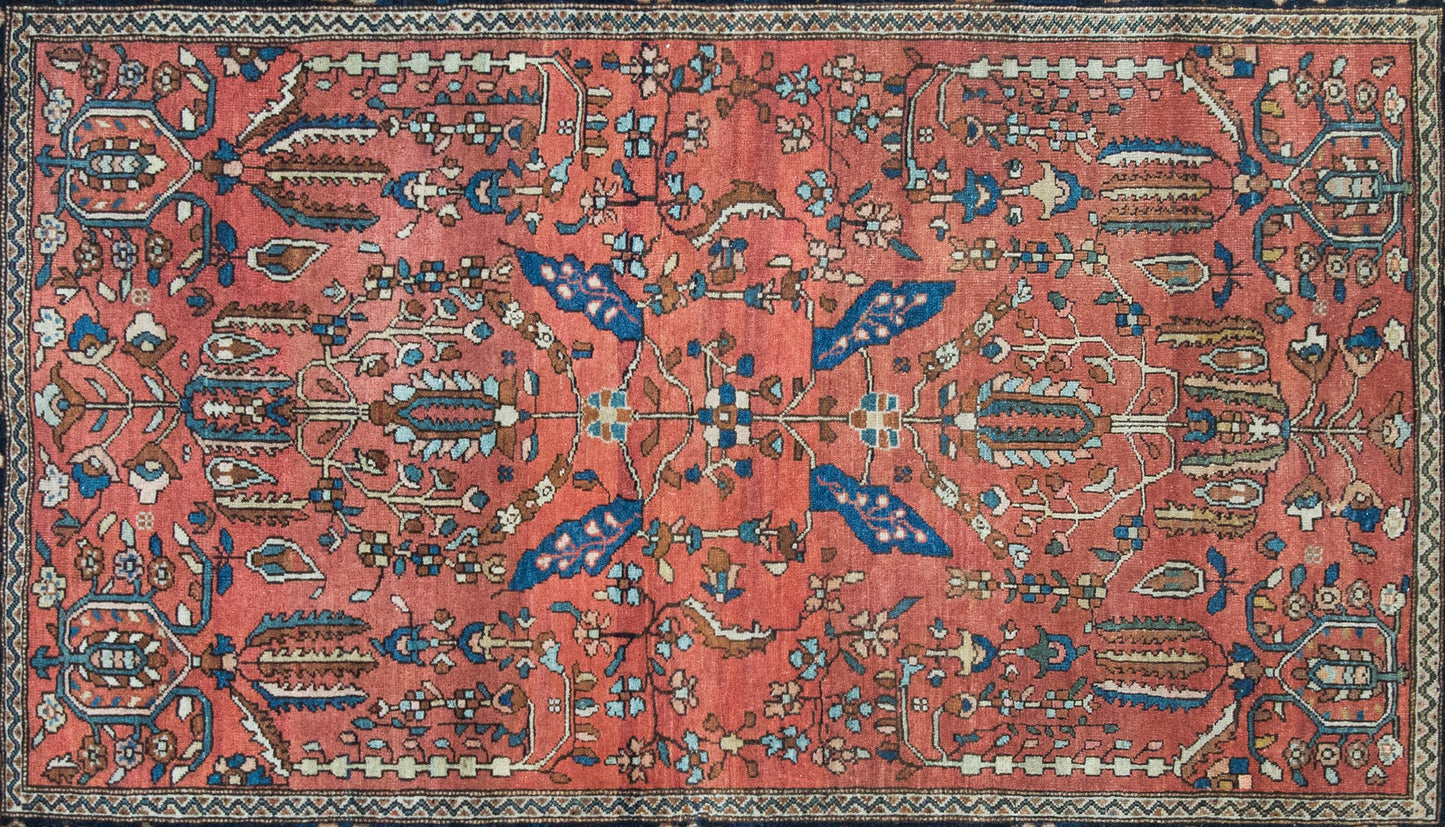 Early 20th Century Persian Sarouk Farahan Rug For Sale