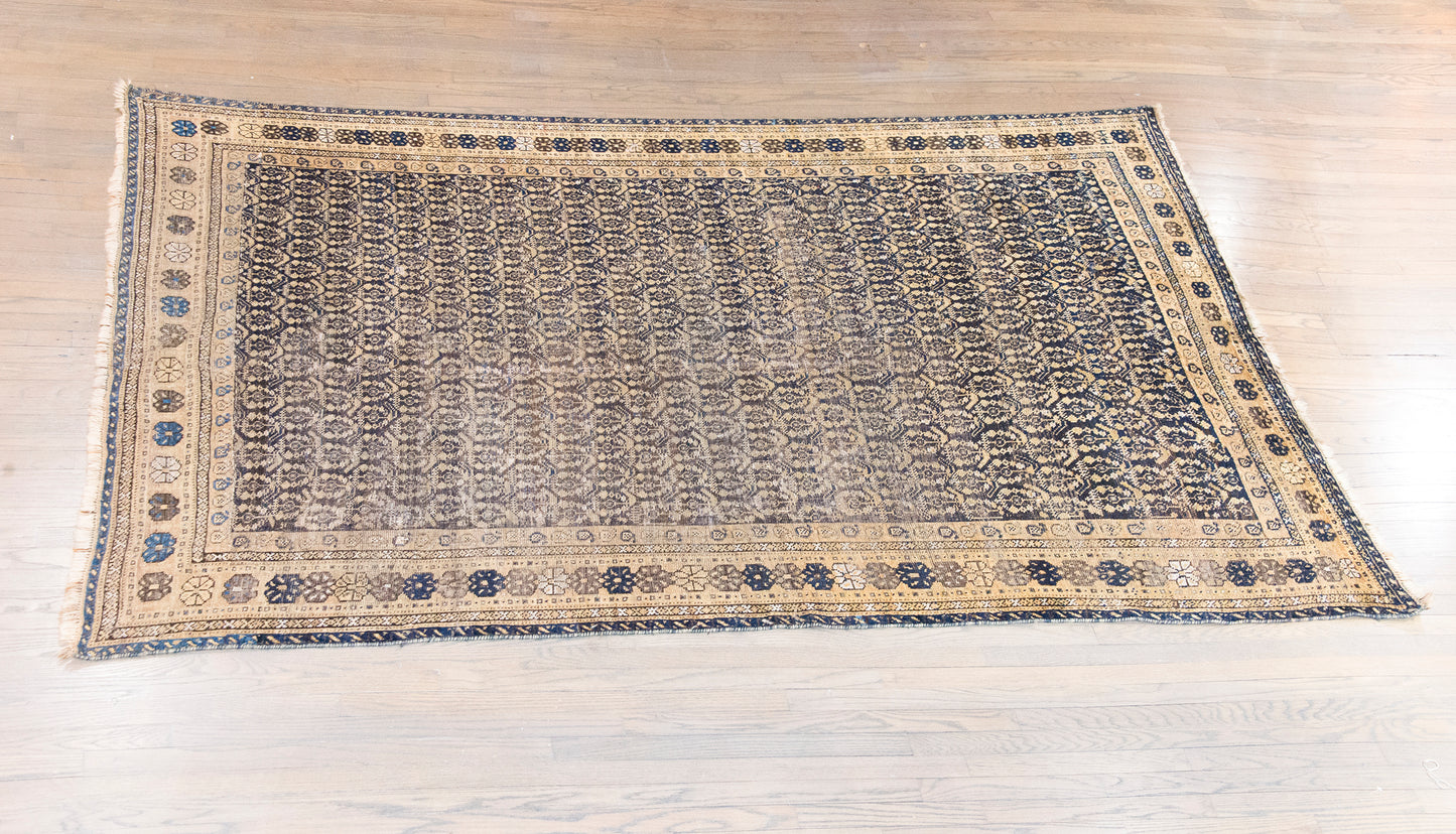 Early 20th Century Persian Afshar Rug For Sale