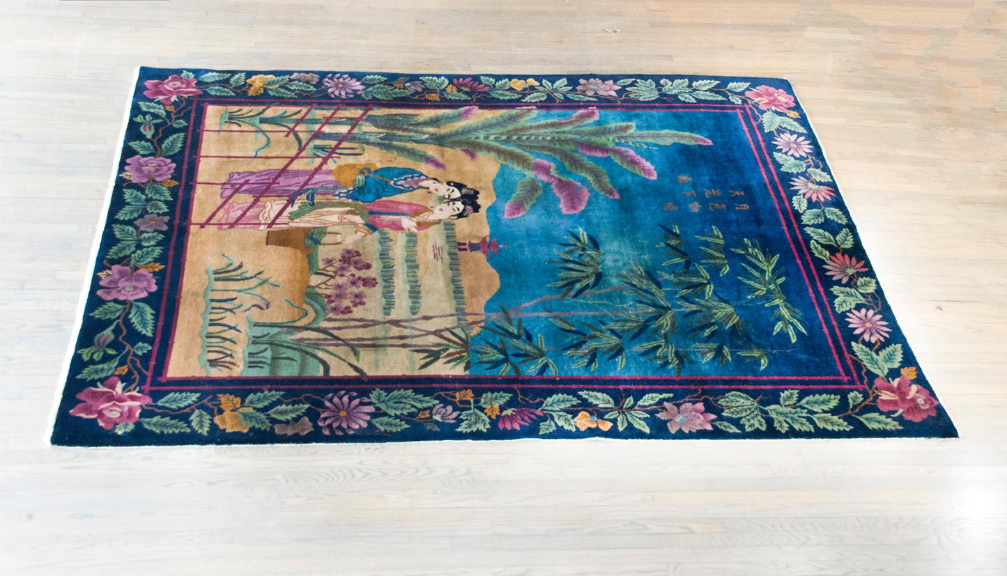 Early 20th Century Chinese Art Deco Rug