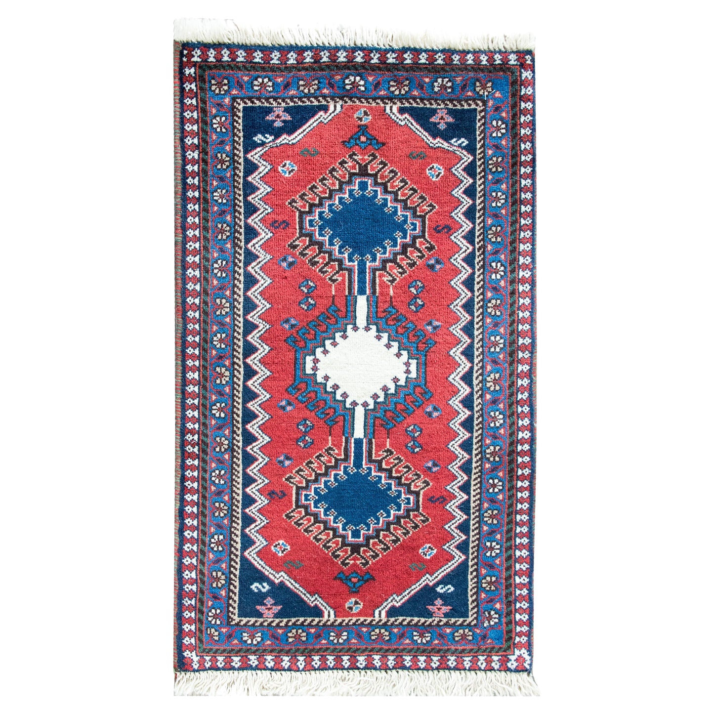 Mid-20th Century Persian Yallameh Rug For Sale