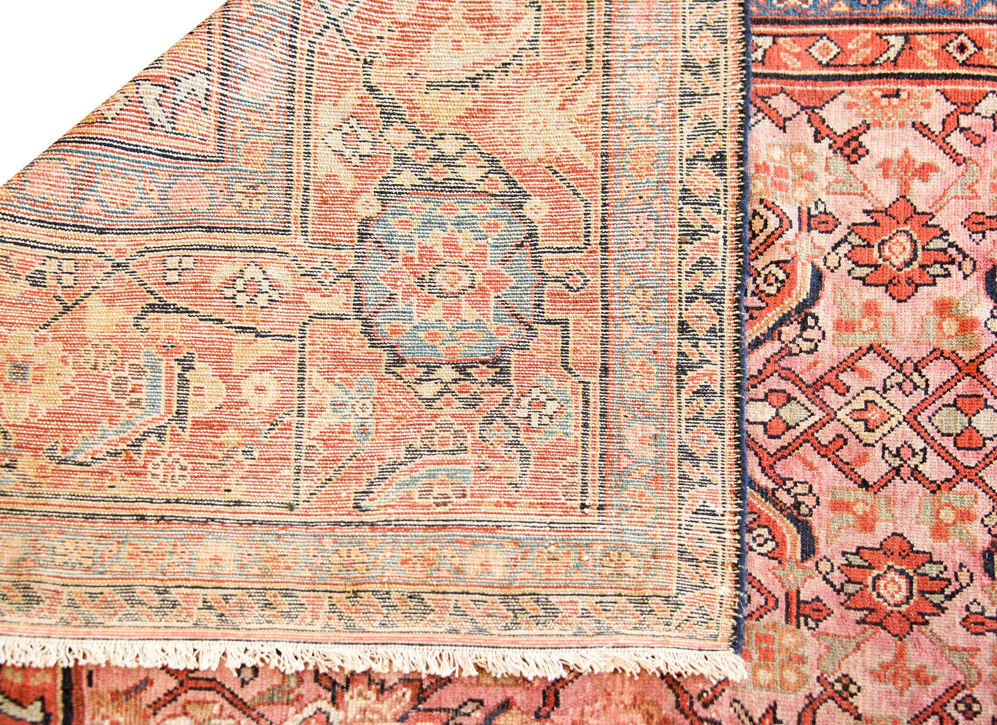 Early 20th Century Persian Sarouk Farahan Rug For Sale