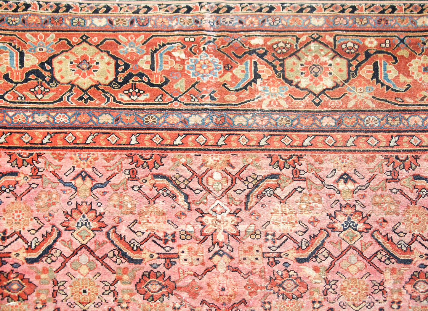 Early 20th Century Persian Sarouk Farahan Rug For Sale