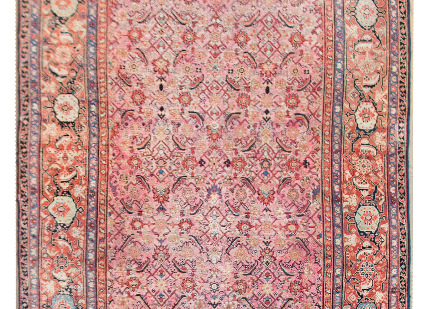 Early 20th Century Persian Sarouk Farahan Rug For Sale