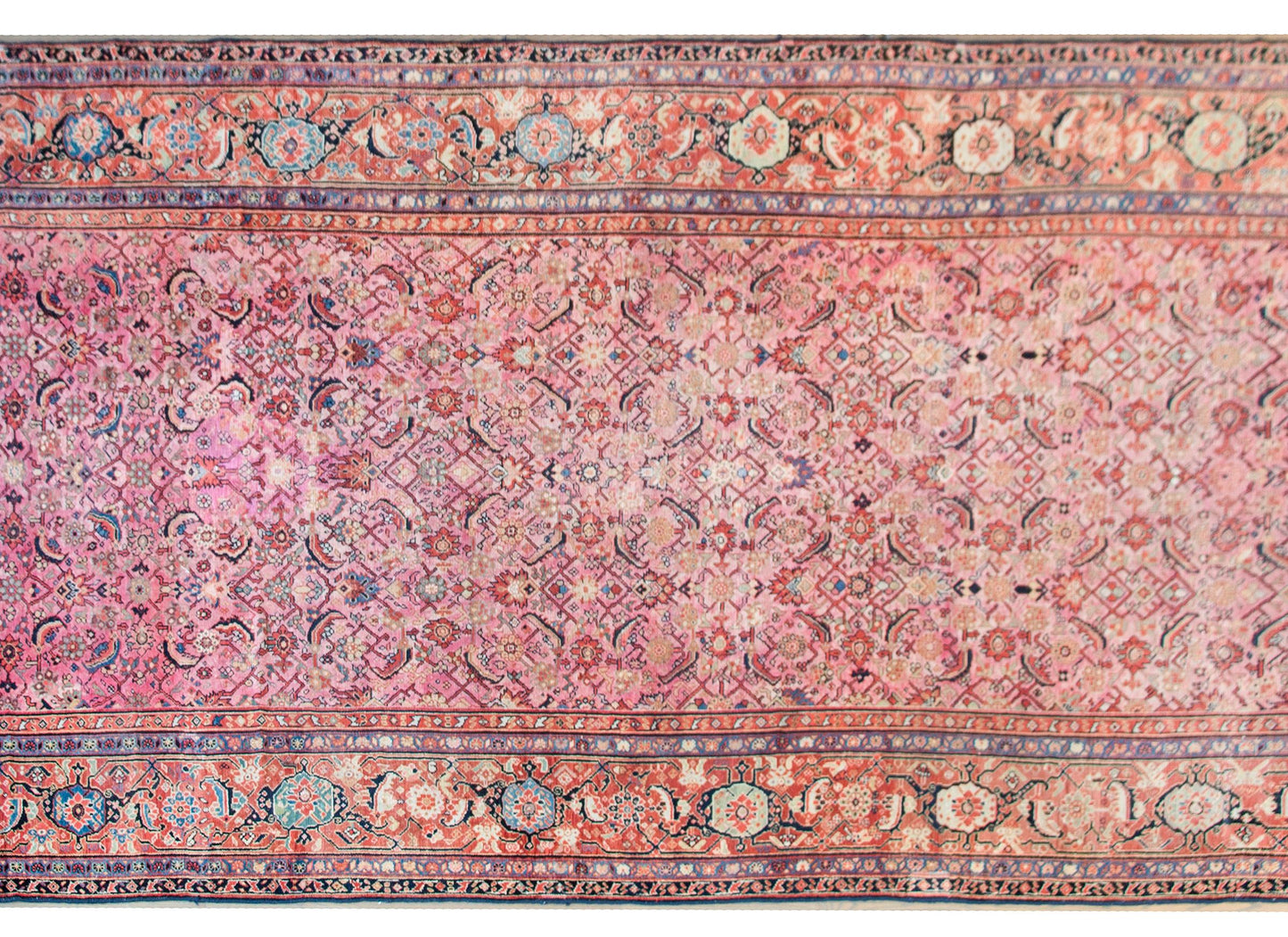 Early 20th Century Persian Sarouk Farahan Rug For Sale