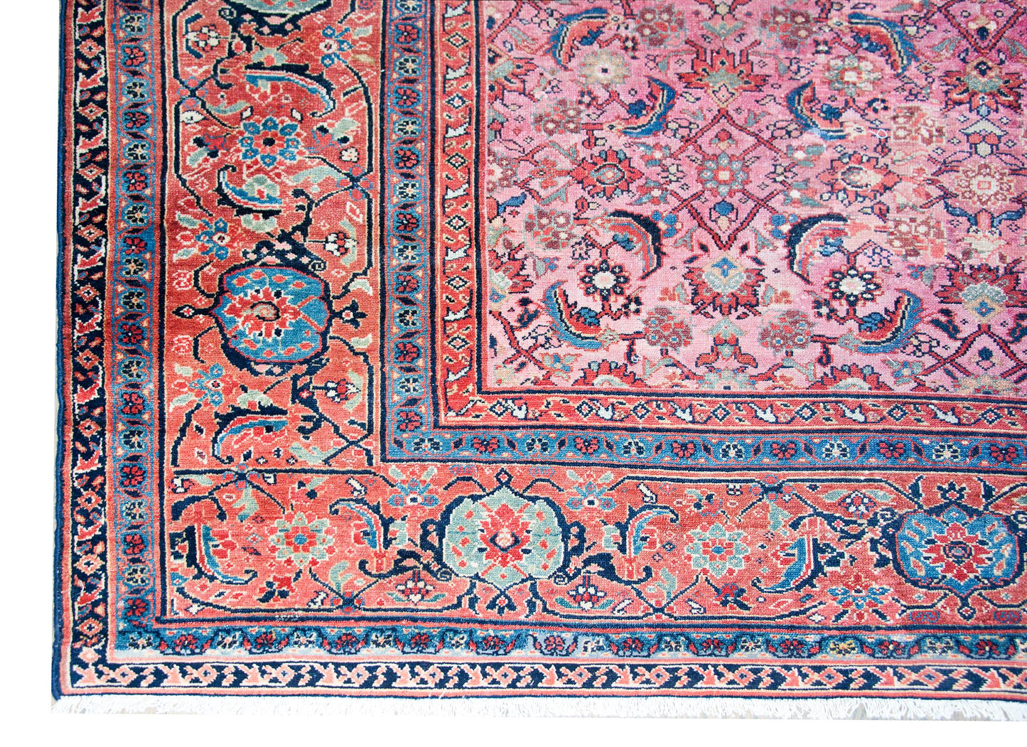 Early 20th Century Persian Sarouk Farahan Rug For Sale