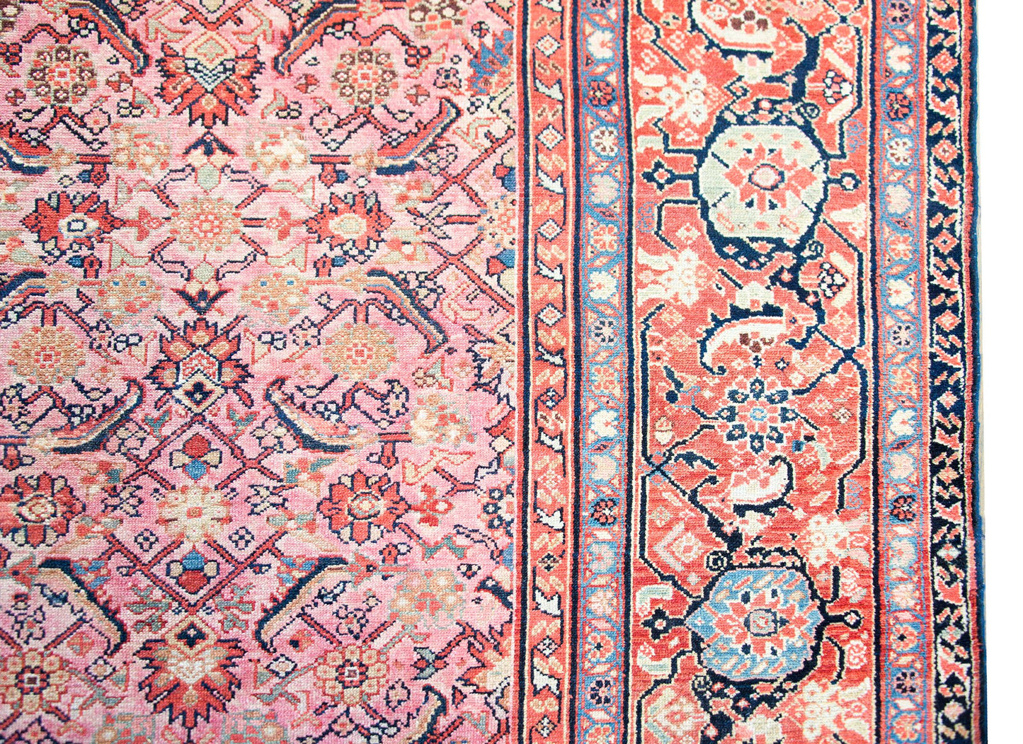 Early 20th Century Persian Sarouk Farahan Rug For Sale