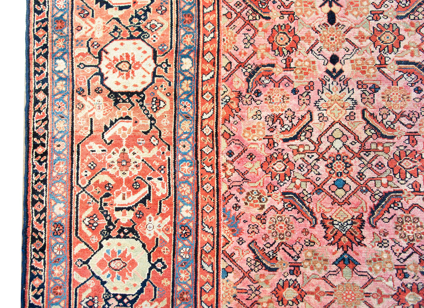 Early 20th Century Persian Sarouk Farahan Rug For Sale