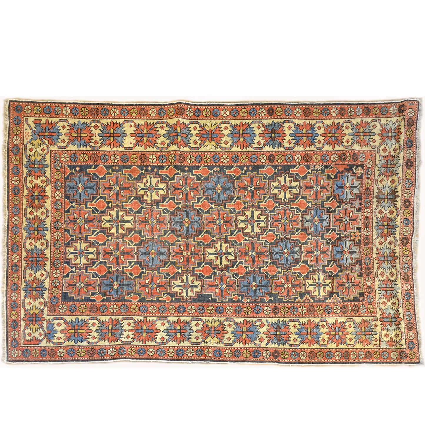 Amazing 19th Century Shrivan Rug For Sale
