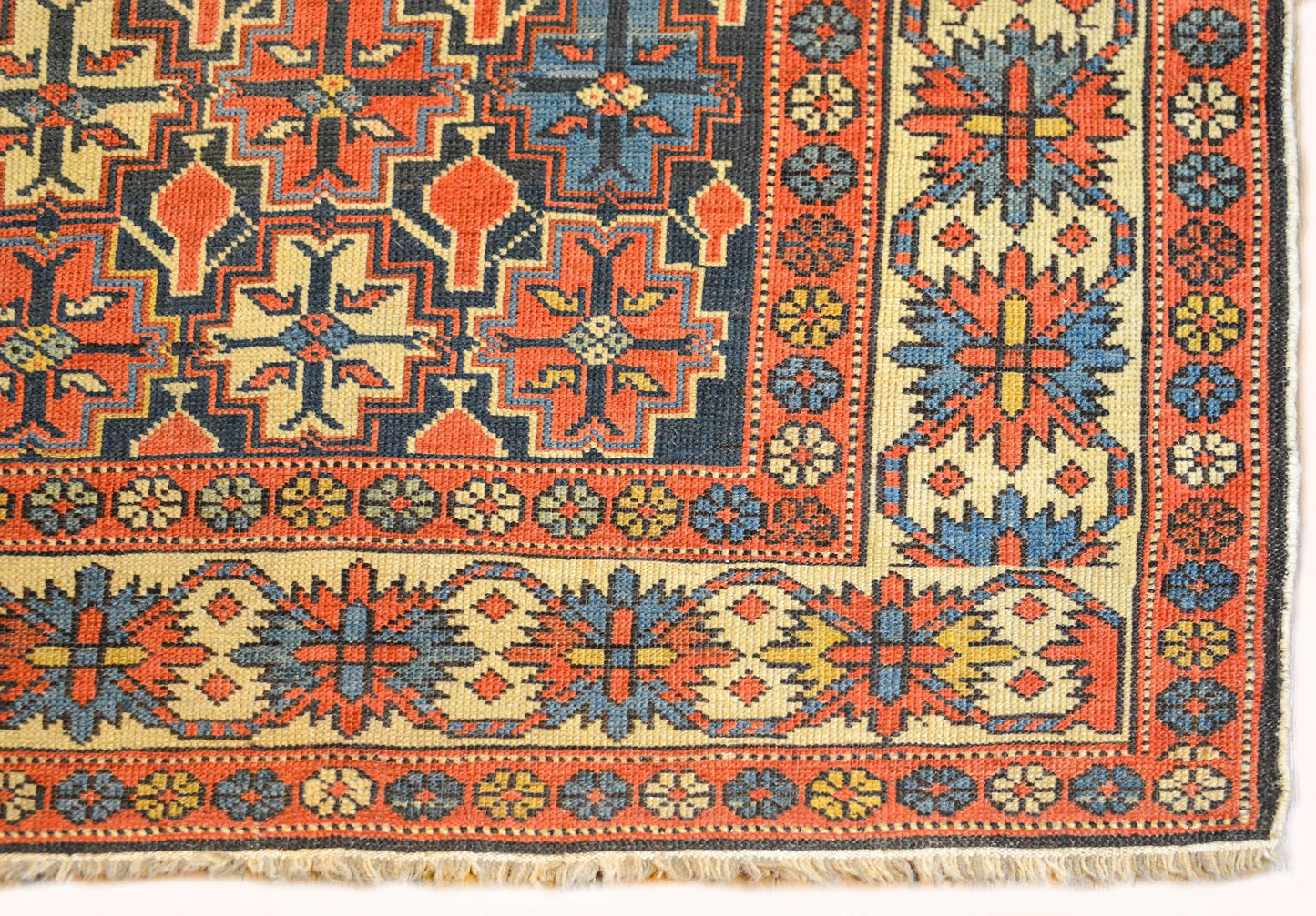 Amazing 19th Century Shrivan Rug For Sale