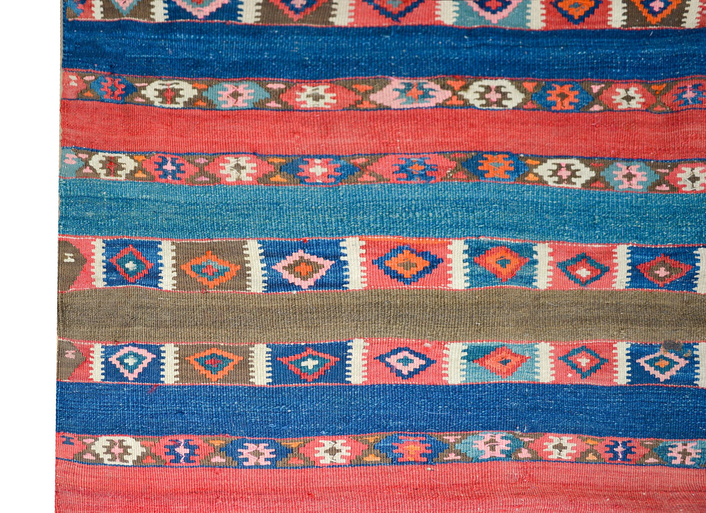 Early 20th Century Shahsavan Kilim Rug For Sale