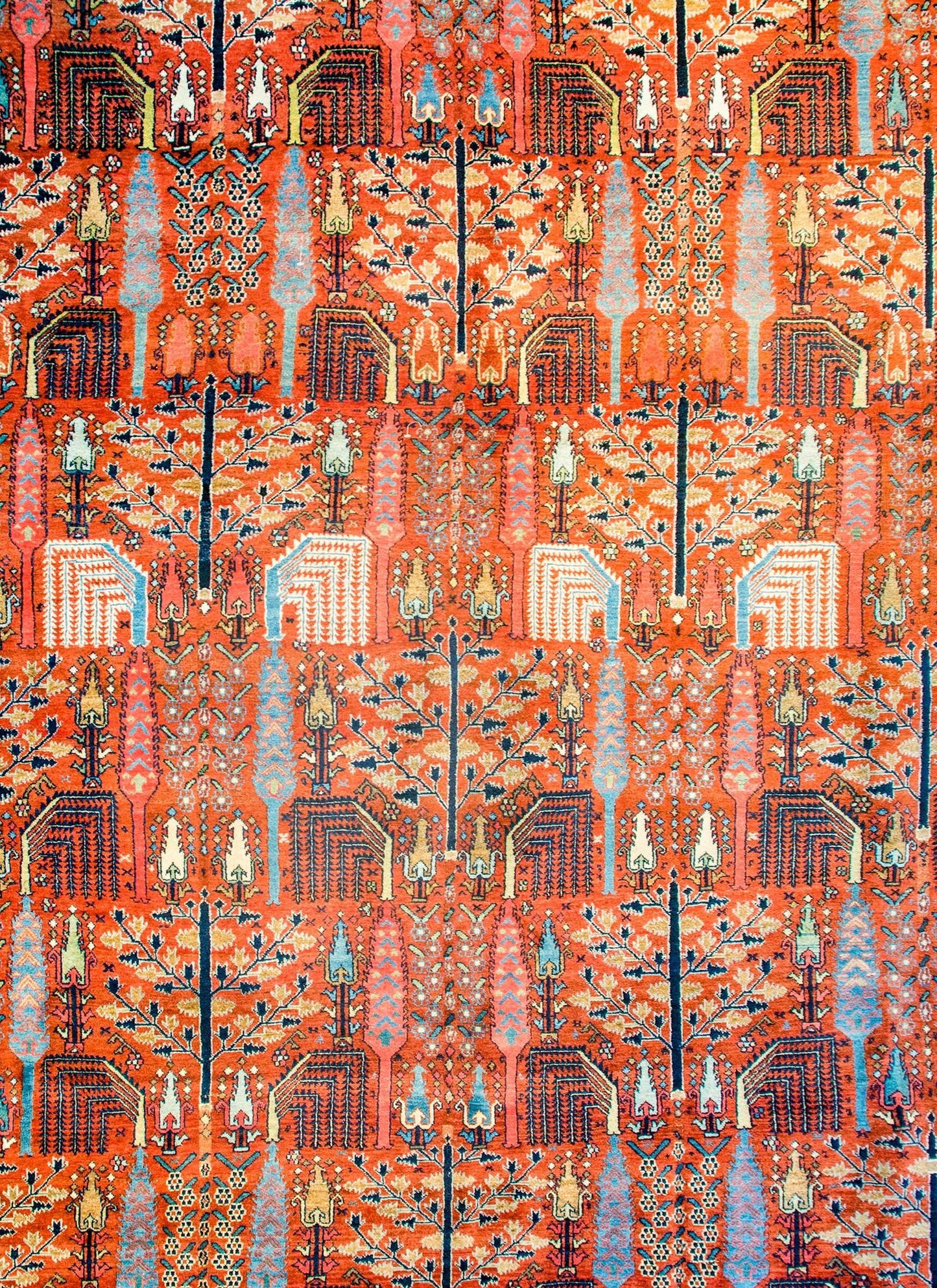 Breathtaking Early 20th Century Bidjar Rug For Sale