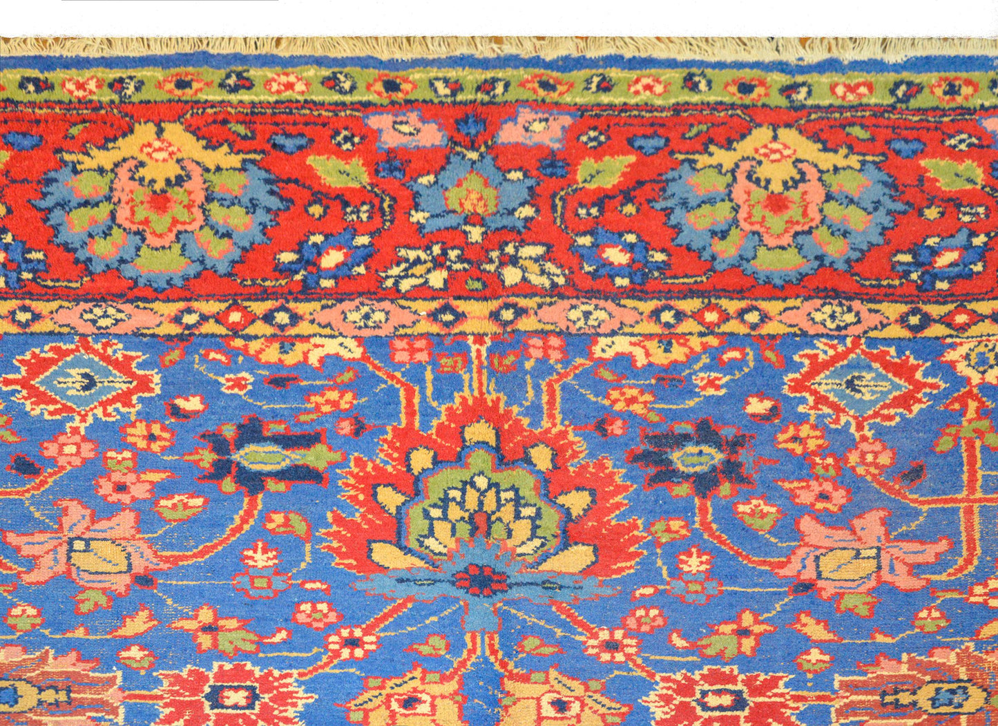 Bold Vintage Persian Mahal Rug For Sale
