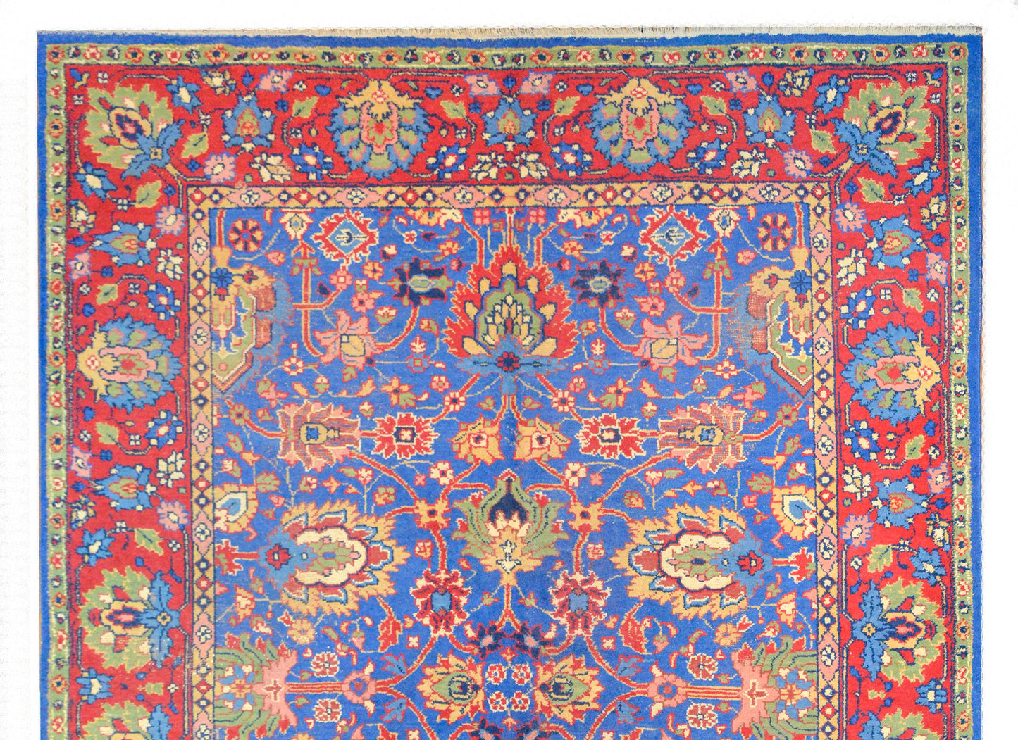 Bold Vintage Persian Mahal Rug For Sale