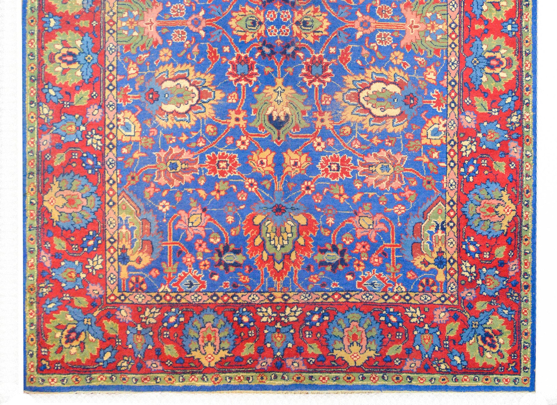 Bold Vintage Persian Mahal Rug For Sale
