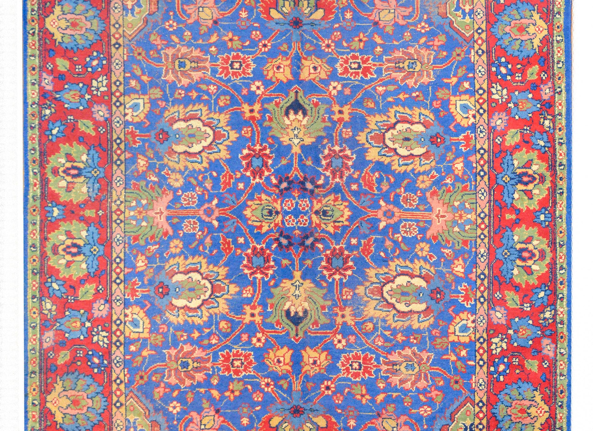 Bold Vintage Persian Mahal Rug For Sale
