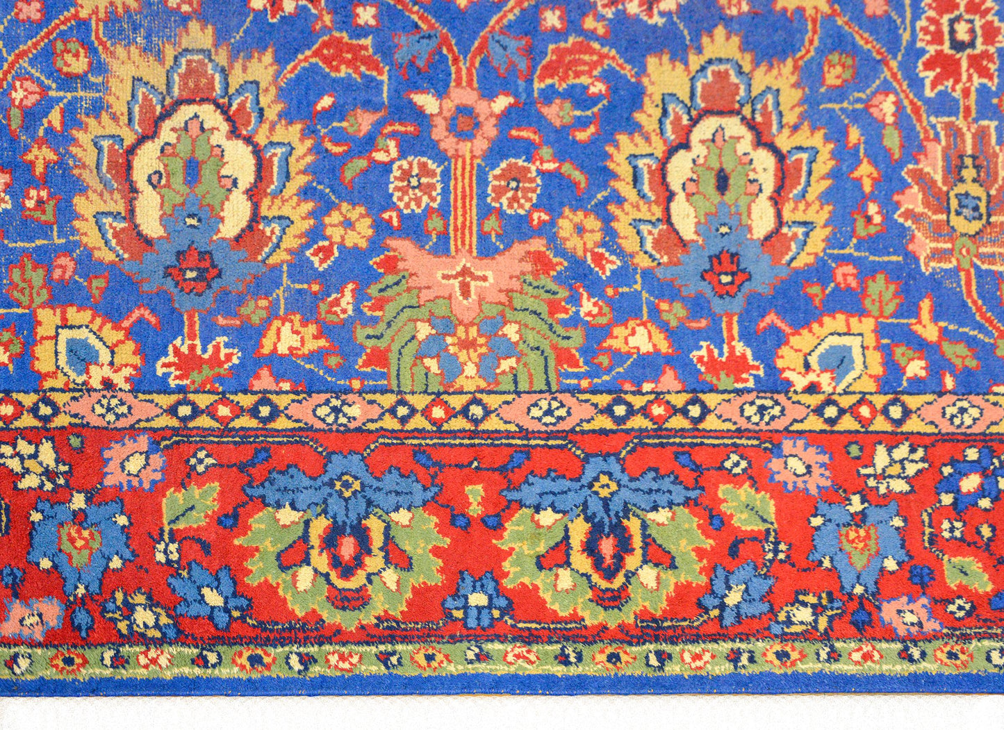 Bold Vintage Persian Mahal Rug For Sale