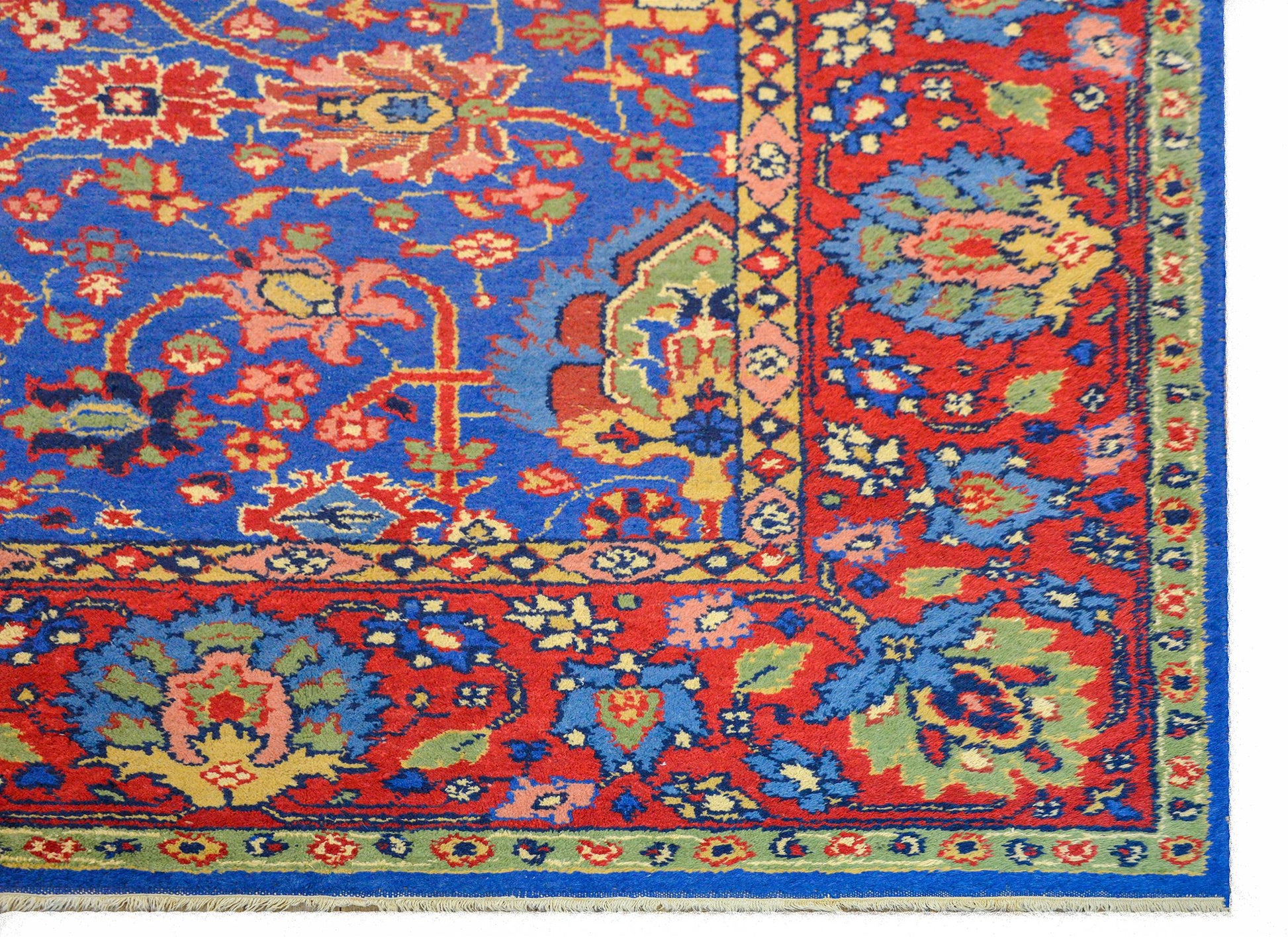 Bold Vintage Persian Mahal Rug For Sale