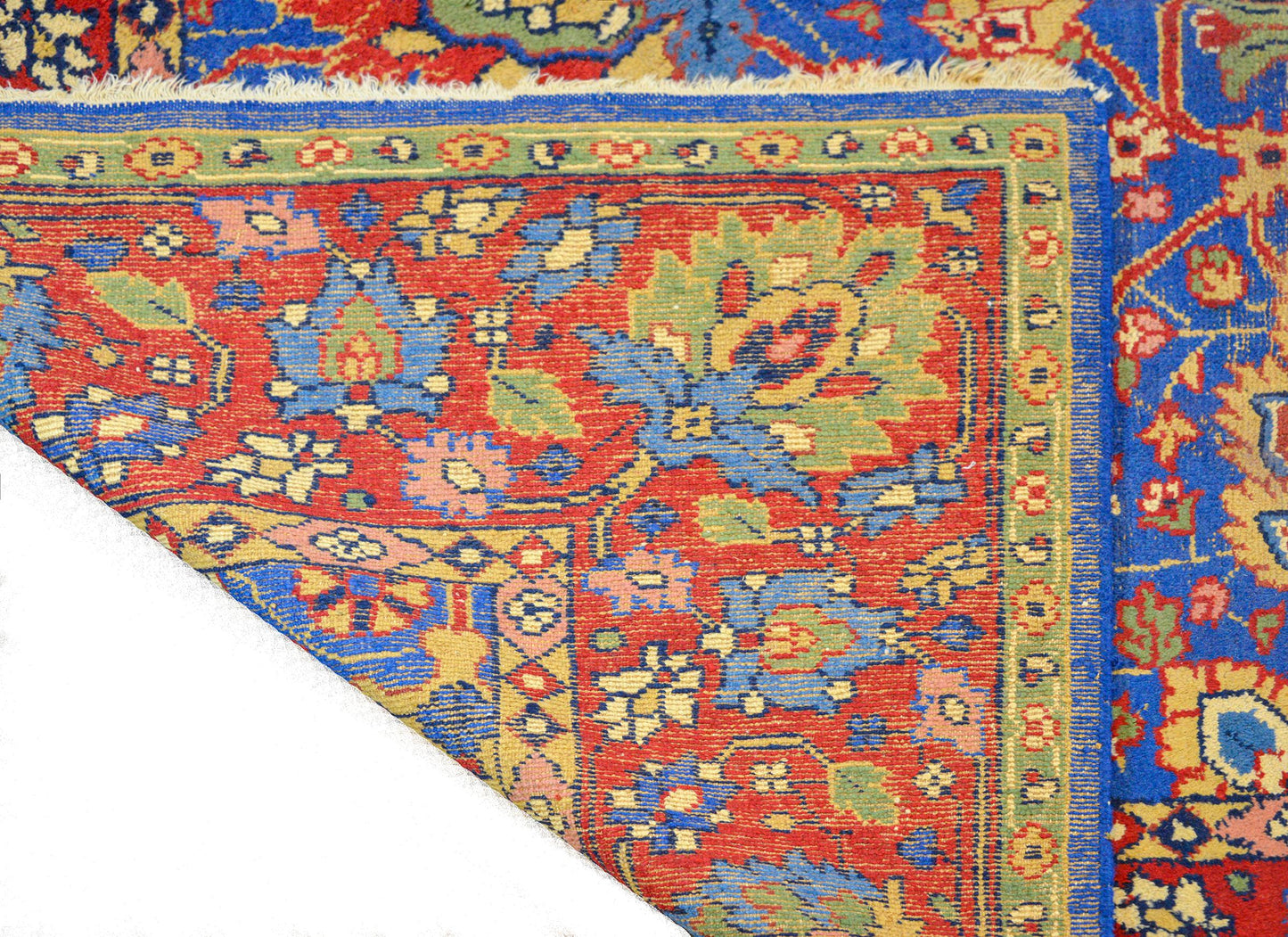 Bold Vintage Persian Mahal Rug For Sale