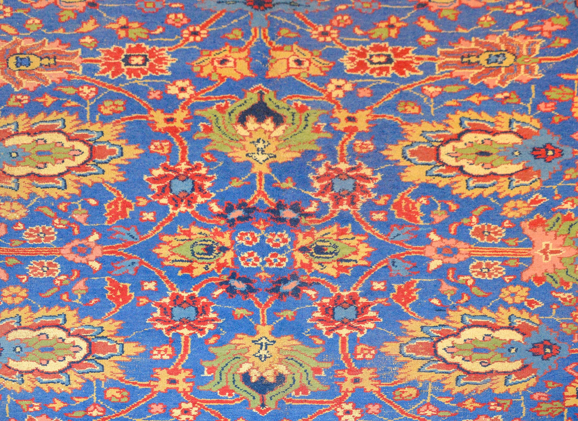 Bold Vintage Persian Mahal Rug For Sale