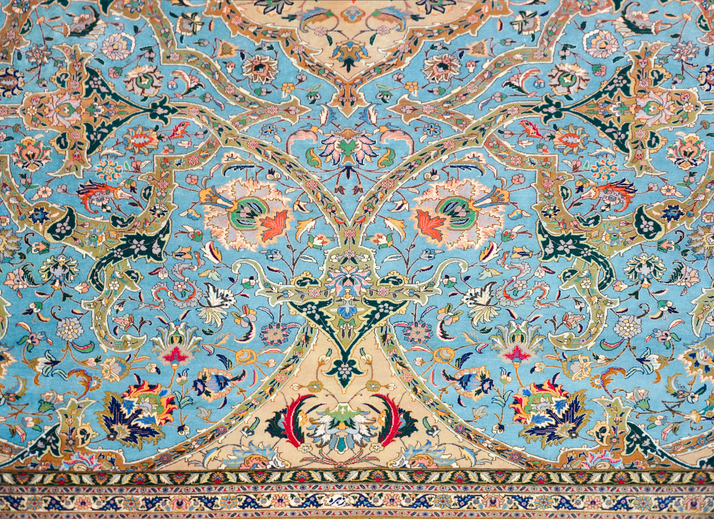 Vintage Persian Tabriz Rug For Sale